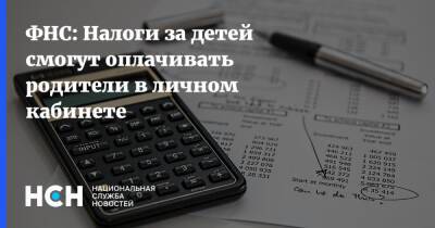 ФНС: Налоги за детей смогут оплачивать родители в личном кабинете - nsn.fm