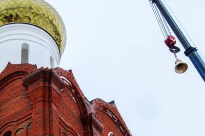 В Притамбовье на один из строящихся храмов установили колокола - tambov.mk.ru