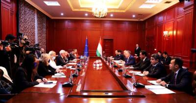 Сироджиддин Мухриддин - Сироджиддин Мухриддин встретился с Верховным представителем ЕС Жозепом Борреллем - dialog.tj - Таджикистан - Афганистан