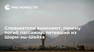 СК выясняет обстоятельства гибели пассажира самолета, летевшего из Шарм-эш-Шейха в Самару - ria.ru - Россия - Самара - Каир