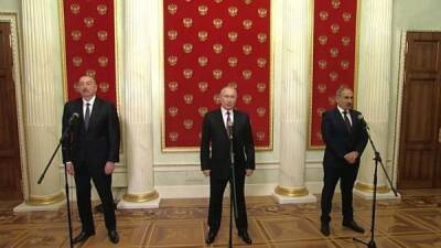 Владимир Путин - Никол Пашинян - Ильхам Алиев - Путин пригласил Алиева и Пашиняна в Сочи наметить дальнейшие шаги на Южном Кавказе - eadaily.com - Сочи
