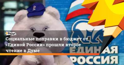 Владимир Путин - Социальные поправки вбюджет от«Единой России» прошли второе чтение вДуме - ridus.ru - Россия
