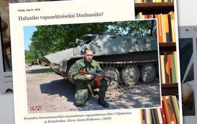 Йохан Бекман - Около 20 финнов воевали на Донбассе против ВСУ - СМИ - korrespondent.net - Украина - Финляндия