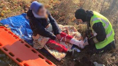 Столичные спасатели помогли упавшей в овраг женщине - vm.ru - Москва - поселение Рязановское