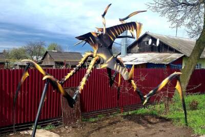 Богородицкий «Инопланетный жук» лидирует в голосовании на самый необычный народный арт-объект России - tula.mk.ru - Россия - Тула - Тульская обл.