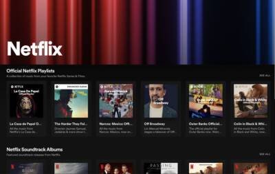 Spotify запустил хаб с эксклюзивными аудиоматериалами Netflix: музыкой из фильмов и сериалов, подкастами и др. - itc.ua - Украина