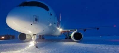 В Норильске самолет SSJ 100, прилетевший из Челябинска, выкатился за взлетную полосу - znak.com - Россия - Челябинск - Норильск