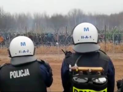 «Стреляют из автоматов и распыляют газ»: на польско-белорусской границе продолжаются стычки мигрантов с пограничниками - rosbalt.ru - Белоруссия - Ирак - Польша