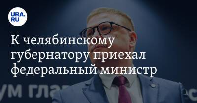 Алексей Текслер - Николай Шульгинов - К челябинскому губернатору приехал федеральный министр - ura.news - Россия - Екатеринбург - Челябинск - Сургут - Югра