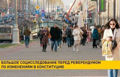 10 тыс. респондентов приняли участие в соцопросе о новой Конституции - ont.by - Россия - Белоруссия