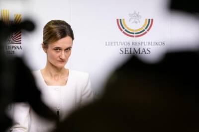 Виктория Чмилите-Нильсен - Спикер сейма Литвы призывает присоединиться к кампании против насилия над женщинами - obzor.lt - Литва