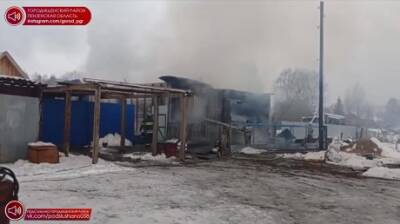 В Городищенском районе огонь уничтожил деревянный дом - penzainform.ru - Россия - Пензенская обл.