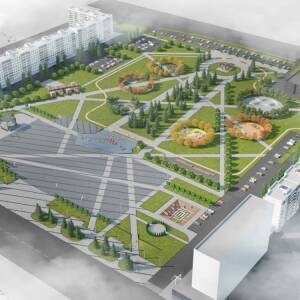 Как в Запорожье планируют реконструировать площадь Фестивальную: проект. Фото - reporter-ua.com - Запорожье - Реконструкция