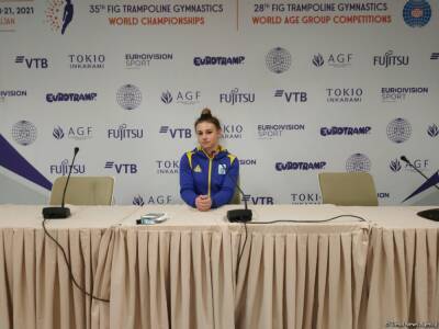 На Всемирных соревнованиях среди возрастных групп в Баку созданы отличные условия – украинская гимнастка - trend.az - Украина