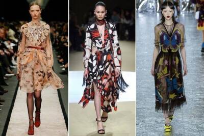 Chanel - История «бабочки» – модного принта сезона осень-зима 2022 - skuke.net