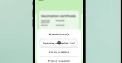 Михаил Федоров - В «Дії» появилась возможность скачать COVID-сертификат в формате PDF - kp.ua - Украина