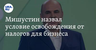 Михаил Мишустин - Мишустин назвал условие освобождения от налогов для бизнеса - ura.news - Россия