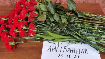 Москвичи несут цветы к постпредству Кузбасса в память о погибших в шахте - vm.ru - Москва - Кемеровская обл.