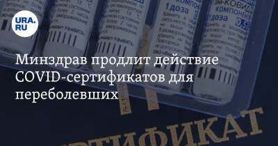 Татьяна Голикова - Михаил Мурашко - Минздрав продлит действие COVID-сертификатов для переболевших - ura.news - Россия