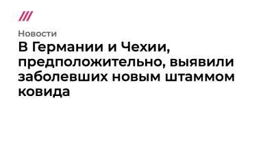 В Германии и Чехии, предположительно, выявили заболевших новым штаммом ковида - tvrain.ru - Германия - Чехия - Голландия - Юар - Намибия