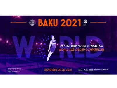 Всемирные соревнования среди возрастных групп в Баку - гимнаст из России занял первое место в индивидуальных прыжках на батуте - trend.az - Россия - Белоруссия - Япония