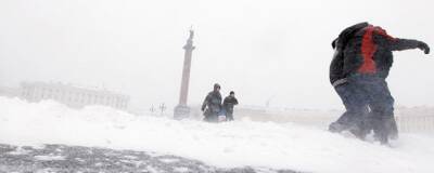 Жителей Петербурга ждет похолодание до -17 градусов и метель - runews24.ru - Россия - Ленинградская обл. - Петербурга