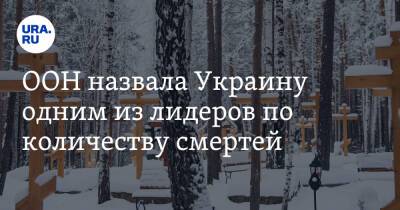 ООН назвала Украину одним из лидеров по количеству смертей - ura.news - Украина
