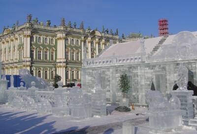 Хрустальный городок появится на Дворцовой площади 1 января - neva.today - Санкт-Петербург