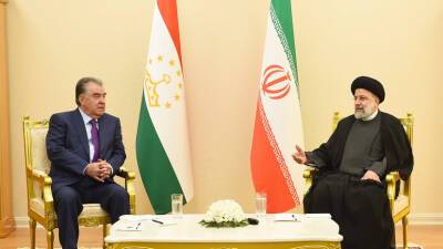 Эмомали Рахмон - Мурат Бектанов - Ибрагим Раиси - Президенты Таджикистана и Ирана провели встречу - russian.rt.com - Казахстан - Узбекистан - Иран - Таджикистан - Афганистан