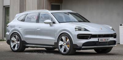 Porsche - Появились первые изображения нового флагманского кроссовера Porsche - avtonovostidnya.ru