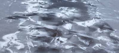 Рыбак провалился под лед на Ладожском озере в Карелии - stolicaonego.ru - район Лахденпохский - республика Карелия
