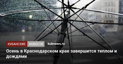 Тепло, но ветрено и дождливо: какими будут последние дни осени в Краснодарском крае - kubnews.ru - Анапа - Краснодарский край - Кубань - Геленджик