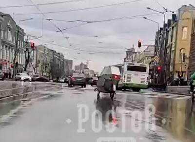 В Ростове было замечено необычное транспортное средство - privet-rostov.ru