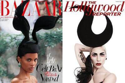Тина Кунак - Битва обложек: Harper's Bazaar против The Hollywood Reporter - skuke.net