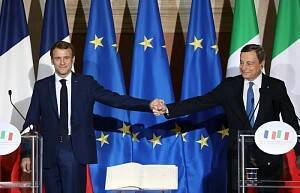 Эммануэль Макрон - Марио Драги - Новая Антанта? - geo-politica.info - Италия - Франция - Рим