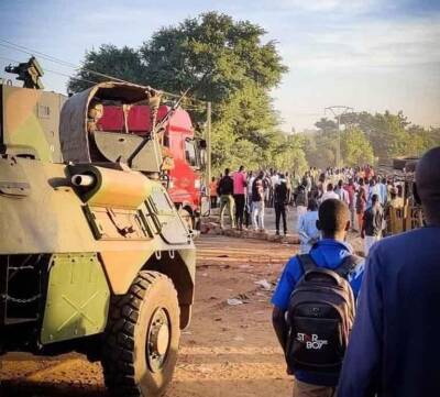 Антифранцузские протесты в Африке - free-news.su - Франция - Париж - Буркина-Фасо