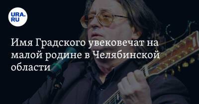 Александр Градский - Имя Градского увековечат на малой родине в Челябинской области - ura.news - Челябинская обл. - Челябинск - Копейск