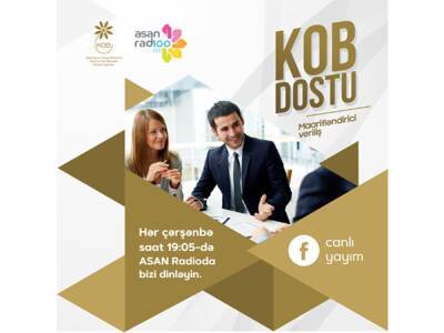 Агентство по развитию МСБ Азербайджана и "ASAN Radio" запускают радиопередачи для предпринимателей - trend.az - Азербайджан