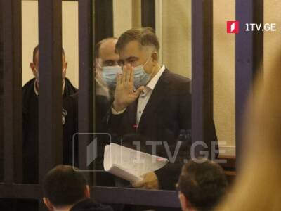Михаил Саакашвили - Саакашвили впервые на публике после заключения - в суде: там уже столкновения и задержания - unn.com.ua - Украина - Киев - Грузия - Тбилиси