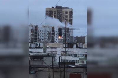 При пожаре на улице Жени Егоровой погиб человек - spb.mk.ru - Санкт-Петербург - р-н Выборгский