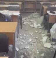 В Одессе на детей во время урока обрушился потолок, есть пострадавшие. Видео - vlasti.net - Одесса - Мелитополь