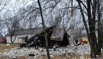 Взрыв в школе на Волыни уничтожил здание дотла (ФОТО) - lenta.ua - Украина - Одесса - Волынская обл.