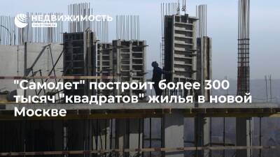 "Самолет" построит более 300 тысяч "квадратов" жилья в новой Москве - realty.ria.ru - Москва
