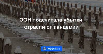 ООН подсчитала убытки отрасли от пандемии - news.mail.ru