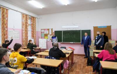 Игорь Руденя - Игорь Руденя пообщался со студентами Кувшиновского колледжа - afanasy.biz