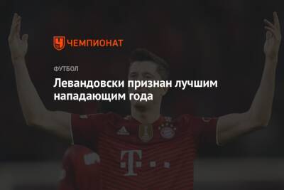Роберт Левандовски - Левандовски признан лучшим нападающим года - championat.com - Франция - Польша