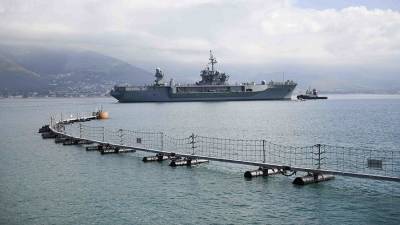 Моряки USS Mount Whitney прогулялись по Стамбулу и вернулись на борт - iz.ru - США - Израиль - Стамбул