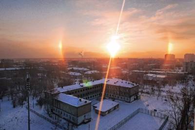 Морозное гало появилось в небе над Новосибирском утром 3 ноября - novos.mk.ru - Новосибирск