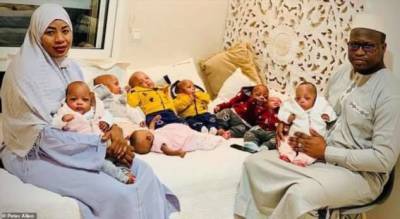 Мировой рекорд: Женщина родила девять младенцев - skuke.net - Марокко - Мали