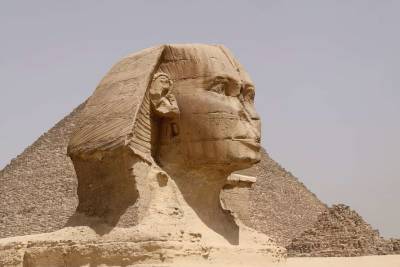 Археологи озадачены обнаружением нового сфинкса возле пирамиды в Гизе - lenta.ua - Украина - Египет